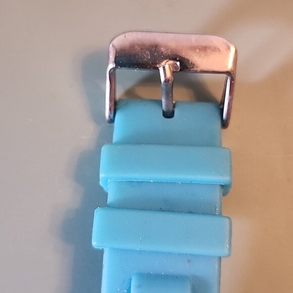 Teal Blue and Crystal Curations Womens Watch Stephanie Greenfield Needs Battery